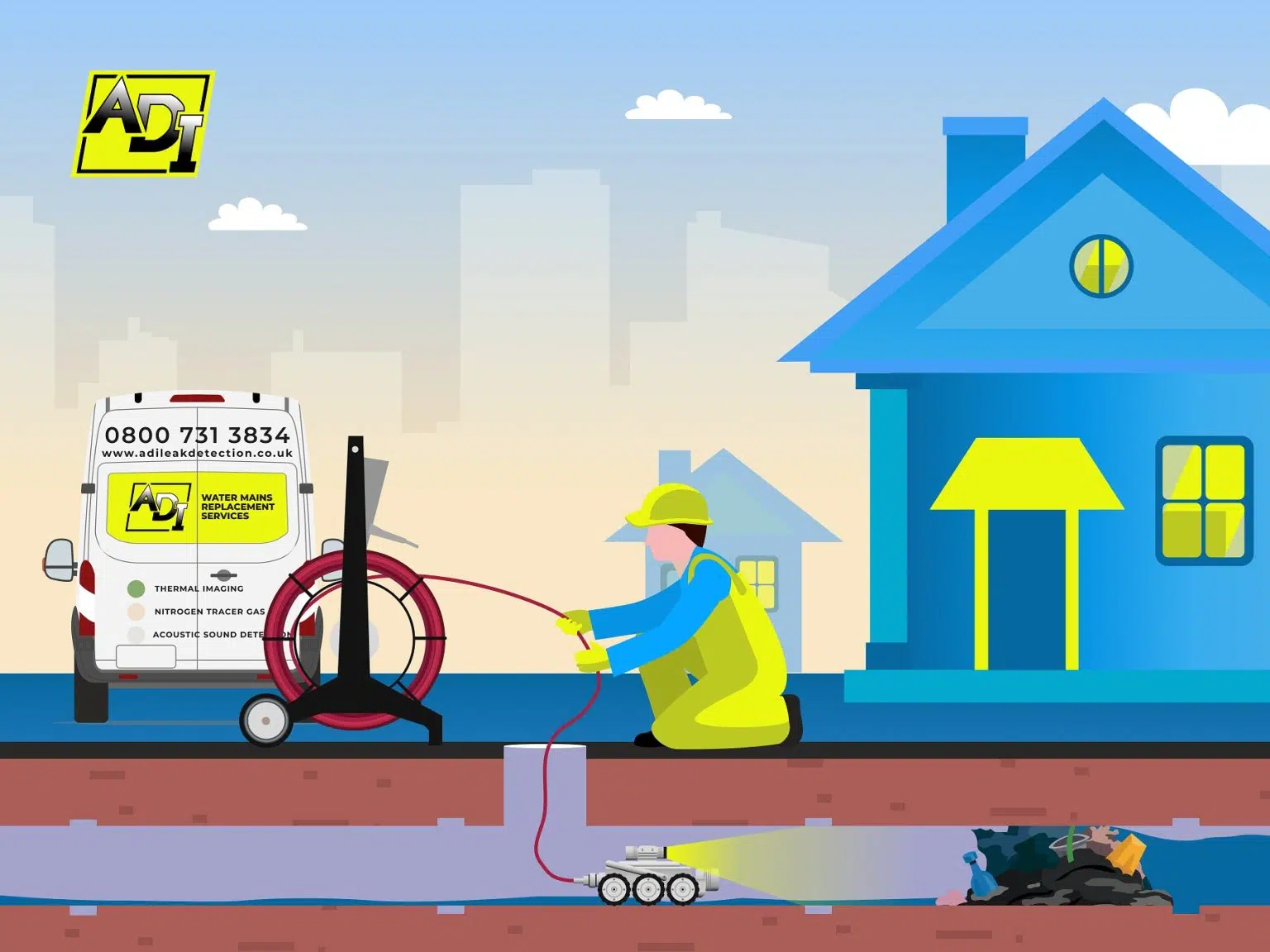 Drainage CCTV Surveys & Investigations Tyne and Wear